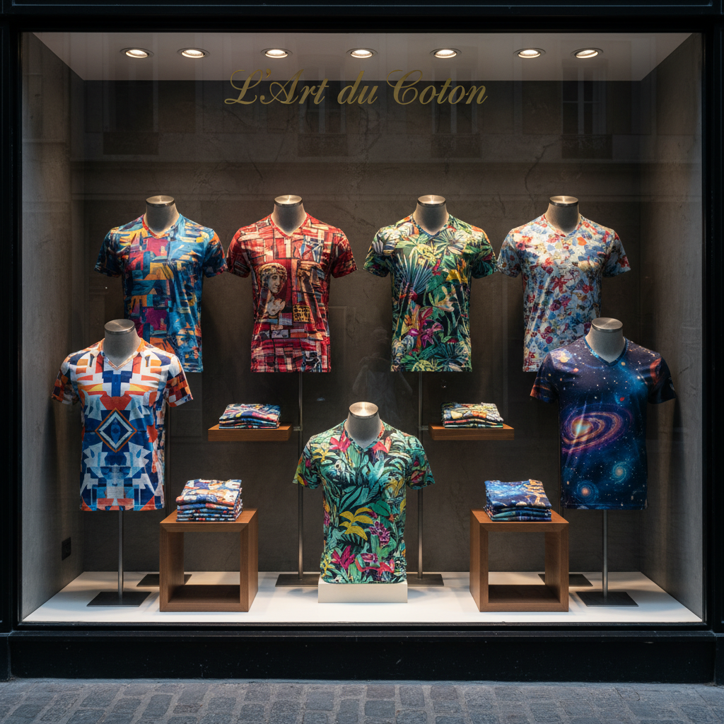 Custom printed t-shirt